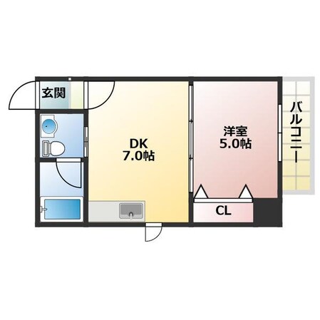 サンシャインハイツの物件間取画像